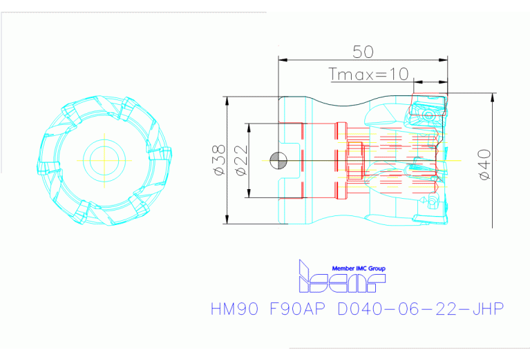 HM90 F90AP D040-6-22-JHP