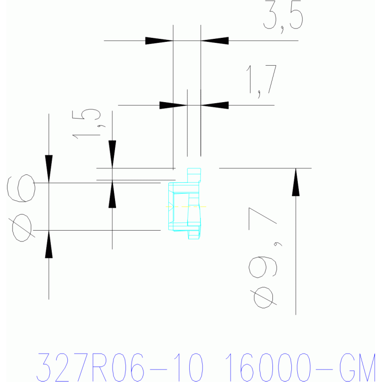 327R06-10 16000-GM 1025