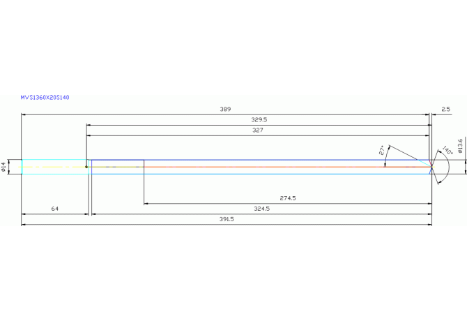 MVS1360X20S140