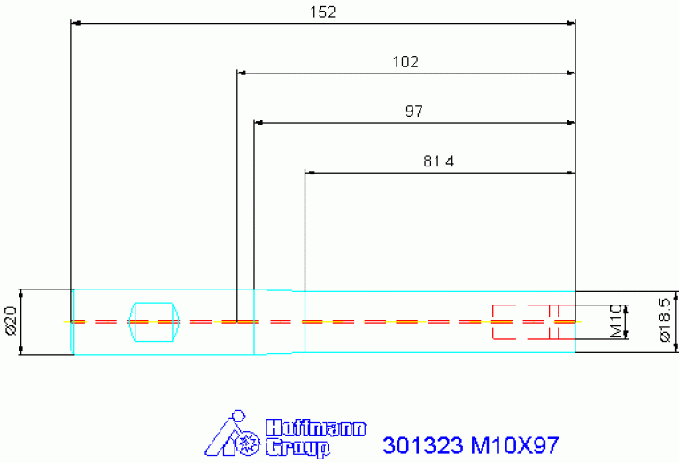 301323 M10X97