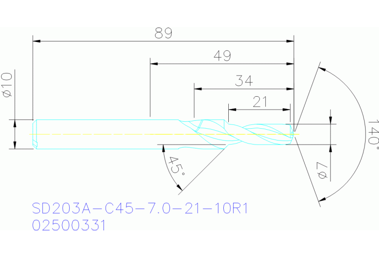 SD203A-C45-7.0-21-10R1