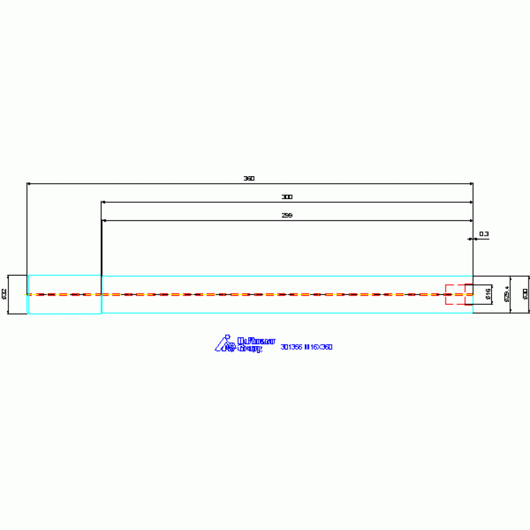 301356 M16X360