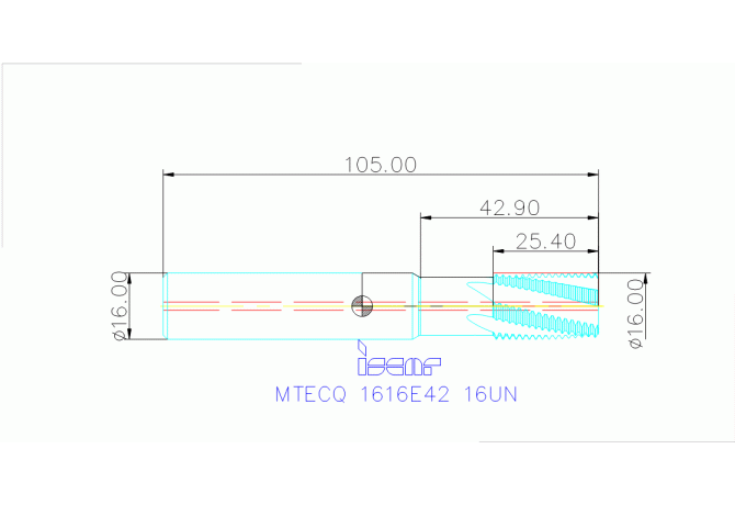 MTECQ 1616E42 16UN IC908