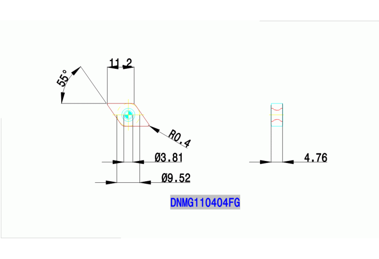 DNMG 110404 FG TT5100