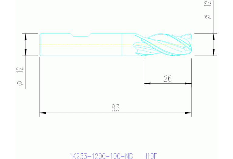 1K233-1200-100-NB H10F