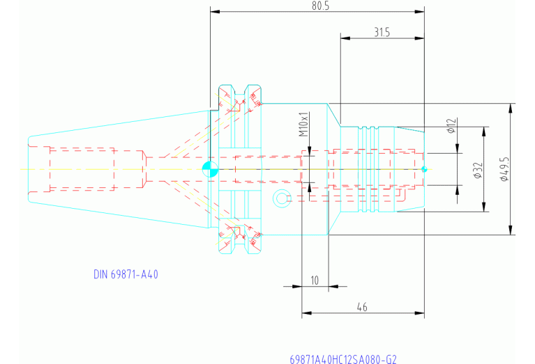 69871A40HC12SA080-G2