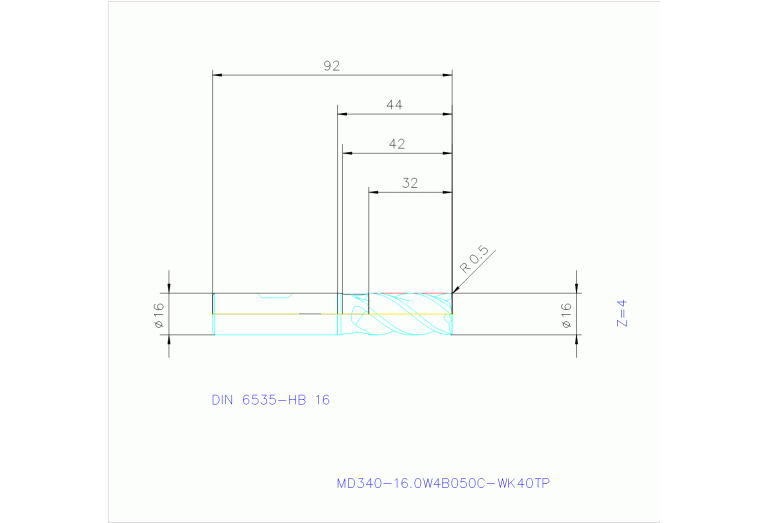 MD340-16.0W4B050C-WK40TP