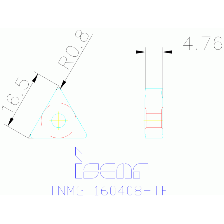 TNMG 160408-TF IC807