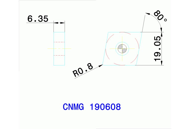 CNMG 190608 TT8115B