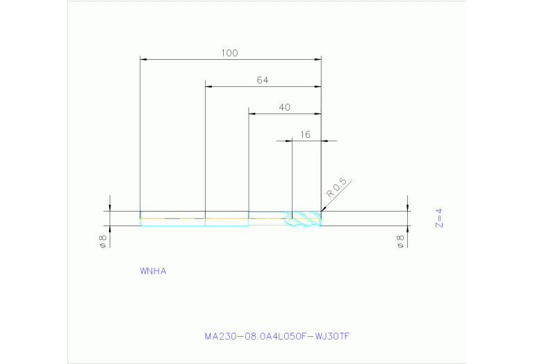 MA230-08.0A4L050F-WJ30TF