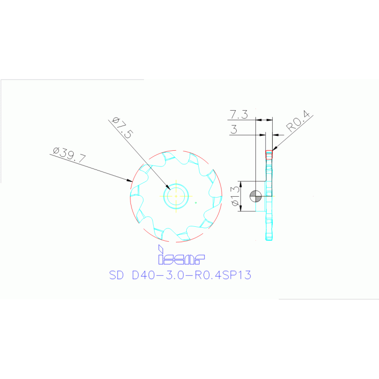 SD D40-3.0-R0.4SP13 IC908