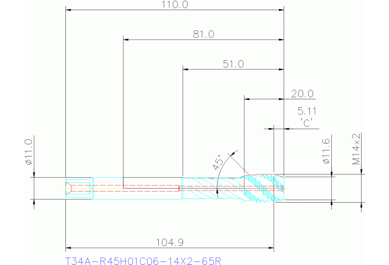T34A-R45H01C06-14X2-65R