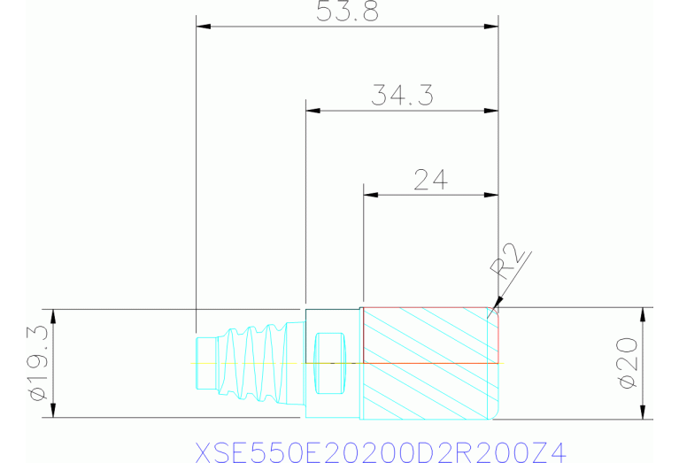 XSE550E20200D2R200Z4 SIRA