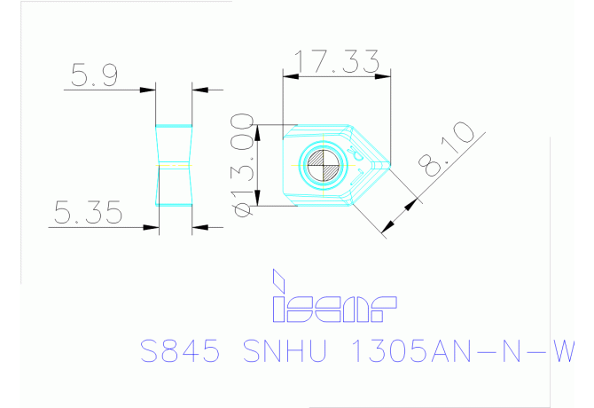 S845 SNHU 1305AN-N-W IC810