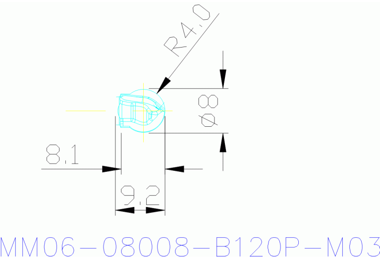 MM06-08008-B120P-M03 F30M