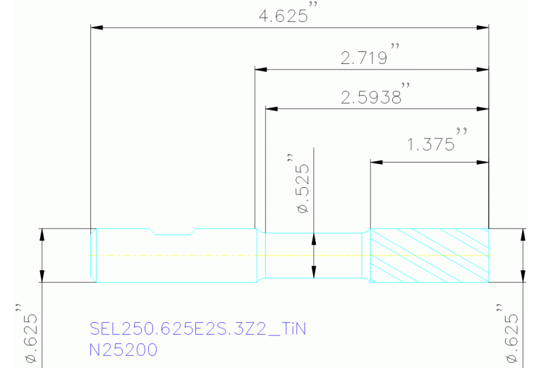 SEL250.625E2S.3Z2 TIN