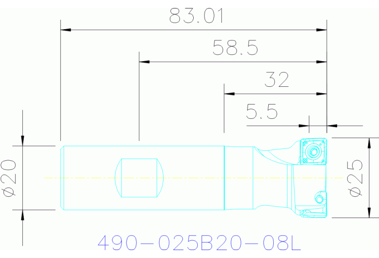 490-025B20-08L