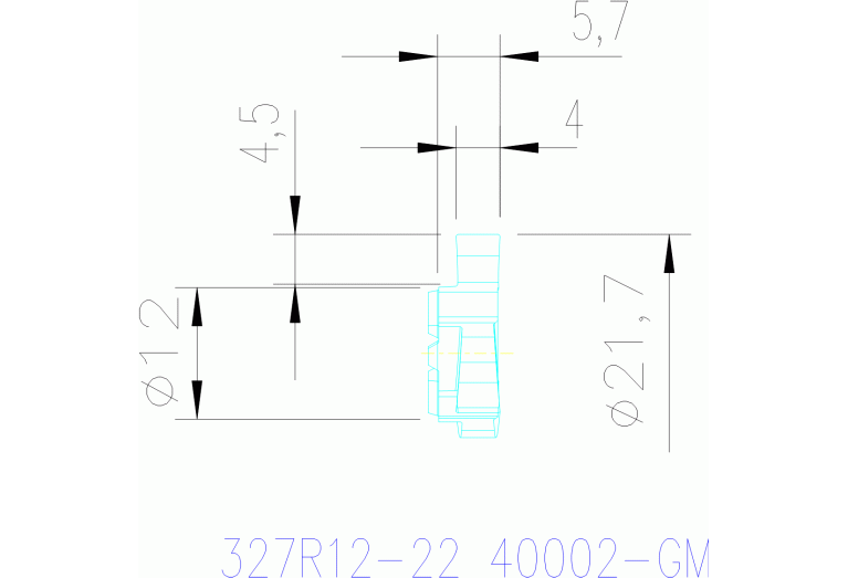 327R12-22 40002-GM 1025
