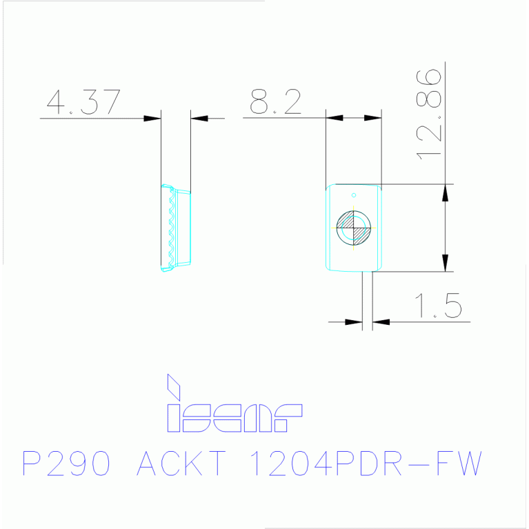 P290 ACKT 1204PDR-FW IC882