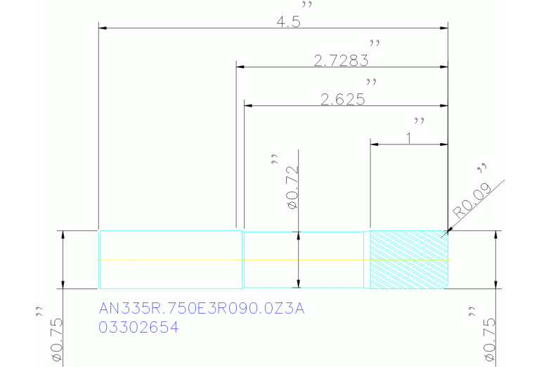 AN335R.750E3R090.0Z3A