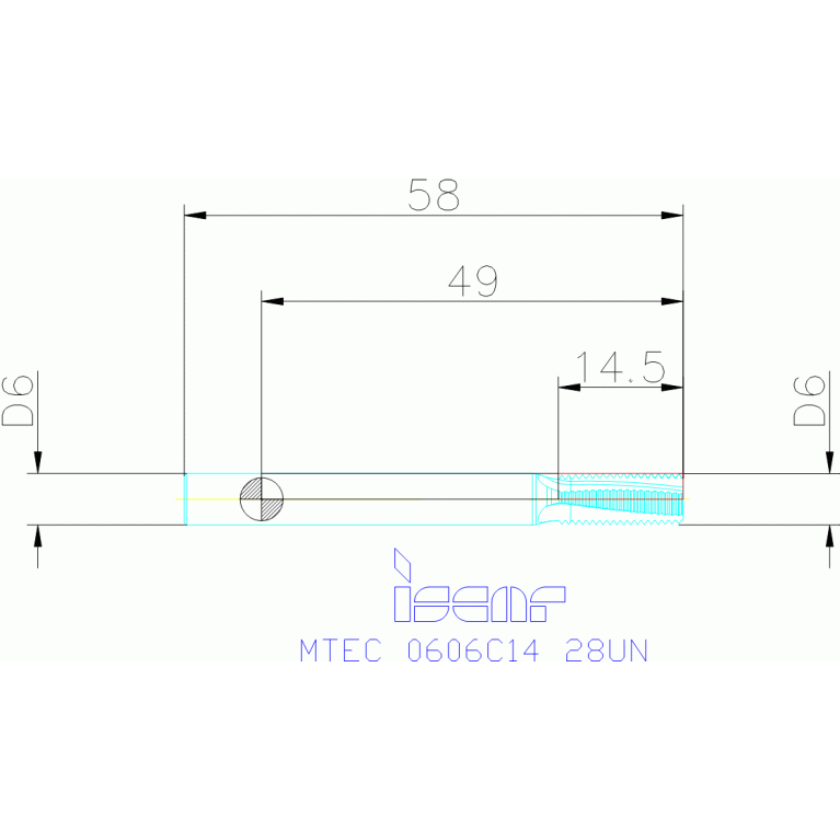 MTEC 0606C14 28UN IC908