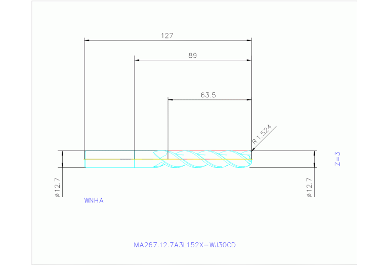 MA267.12.7A3L152X-WJ30CD
