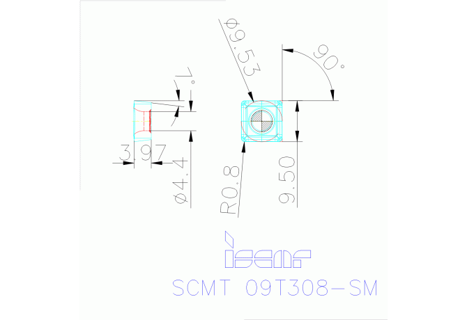 SCMT 09T308-SM IC9250