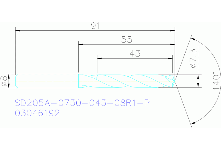 SD205A-0730-043-08R1-P