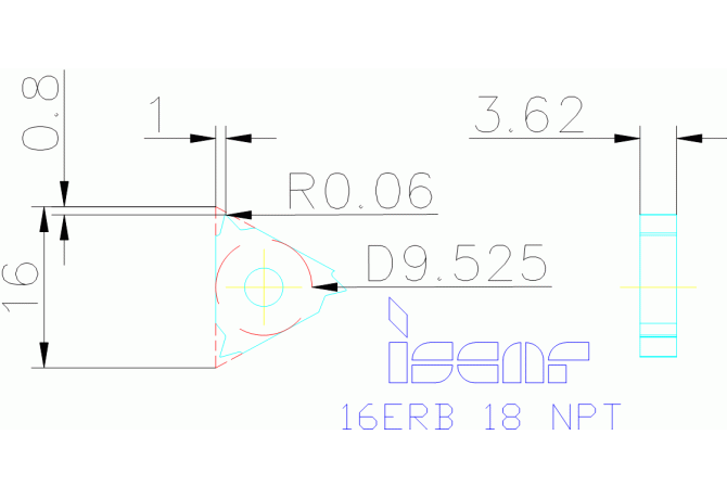 16ERB 18 NPT IC908