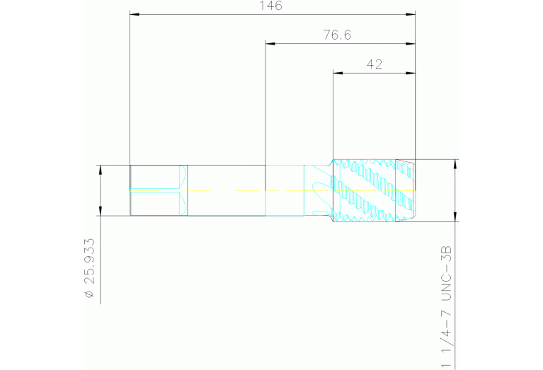 A22553-UNC1.1/4