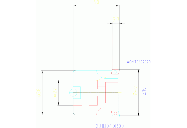 2J1D040R00