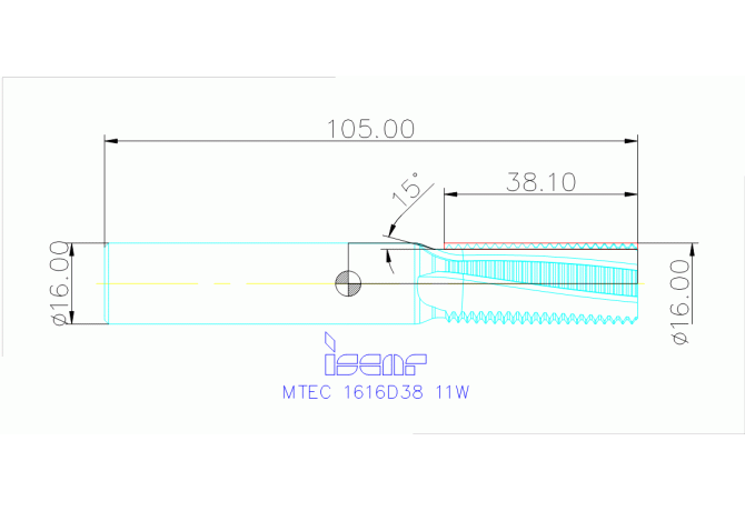 MTEC 1616D38 11W IC908