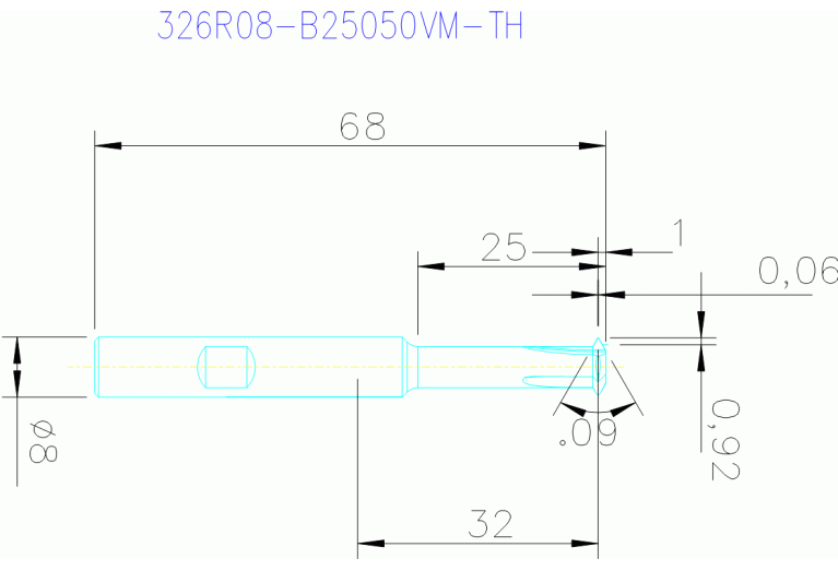 326R08-B25050VM-TH 1025