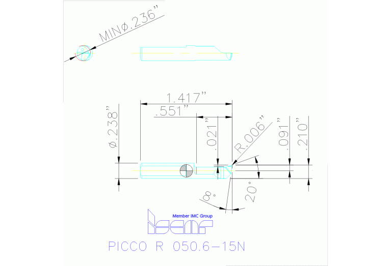 PICCO R 050.6-15N IC908
