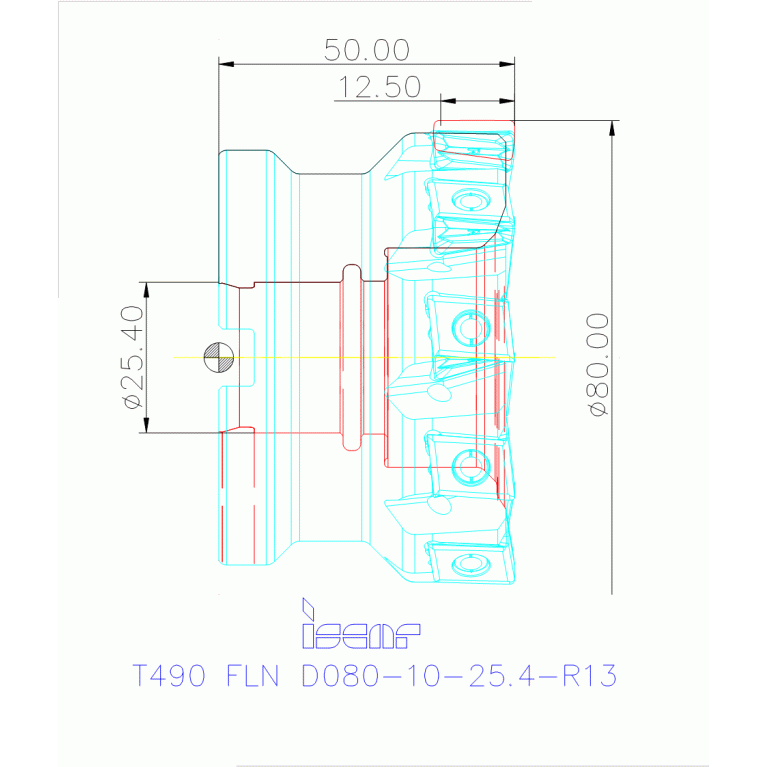 T490 FLN D080-10-25.4-R13