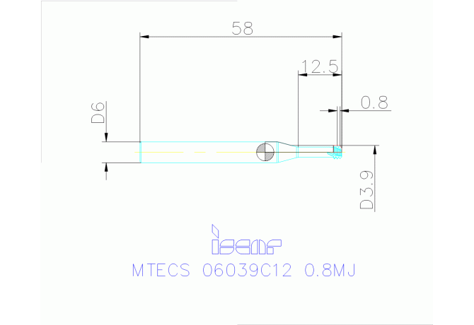 MTECS 06039C12 0.8MJ IC908