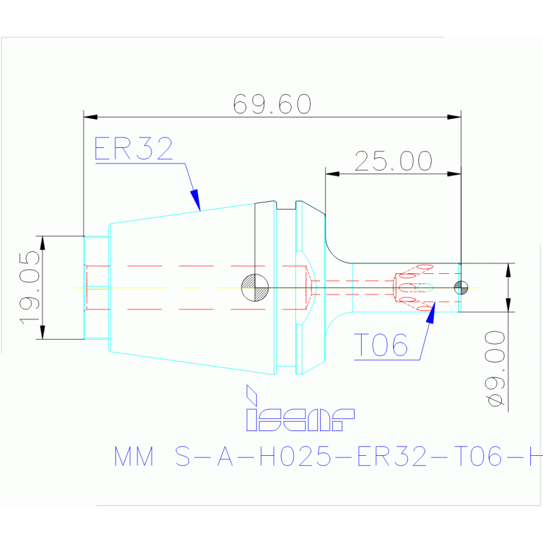 MM S-A-H025-ER32-T06-H