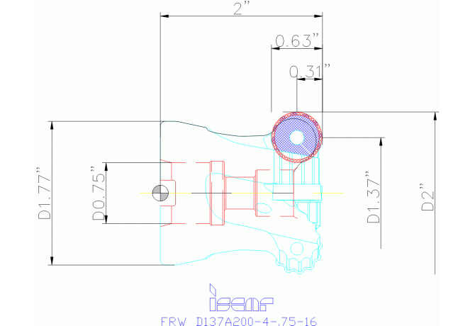 FRW D137A200-4-.75-16