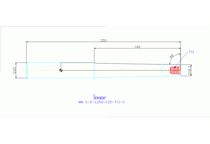 MM S-D-L250-C25-T12-C