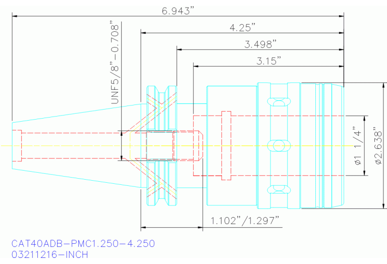 CAT40ADB-PMC1.250-4.250