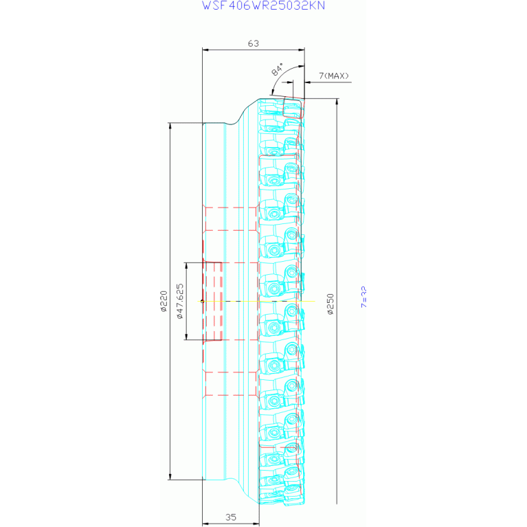 WSF406WR25032KN