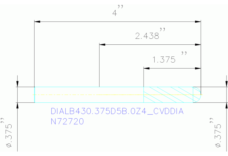 DIALB430.375D5B.0Z4 CVDDIA