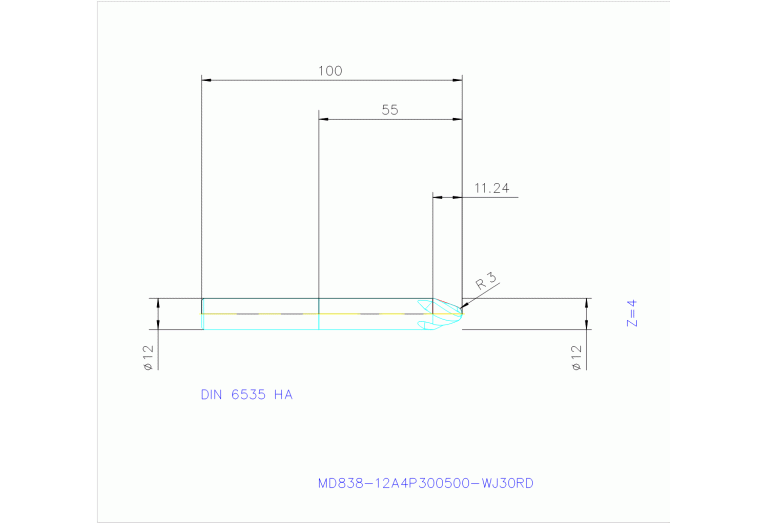 MD838-12A4P300500-WJ30RD