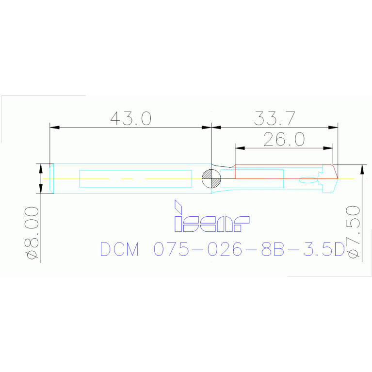 DCM 075-026-8B-3.5D