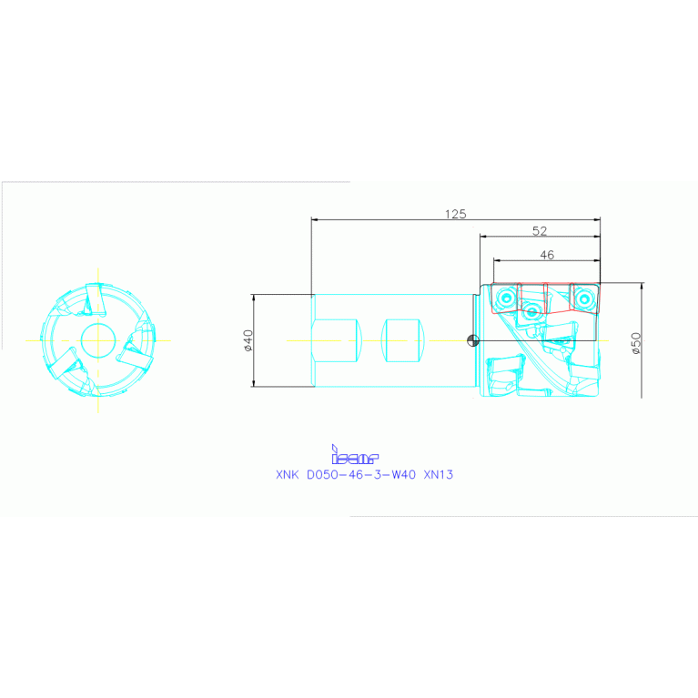 XNK D050-46-3-W40 XN13