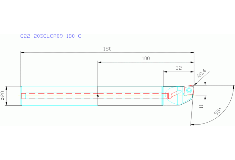 C22-20SCLCR09-180-C