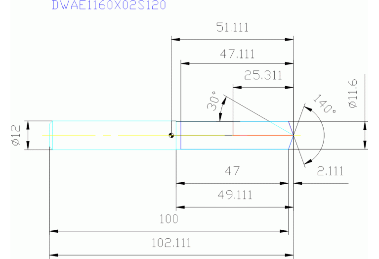 DWAE1160X02S120 DP102A