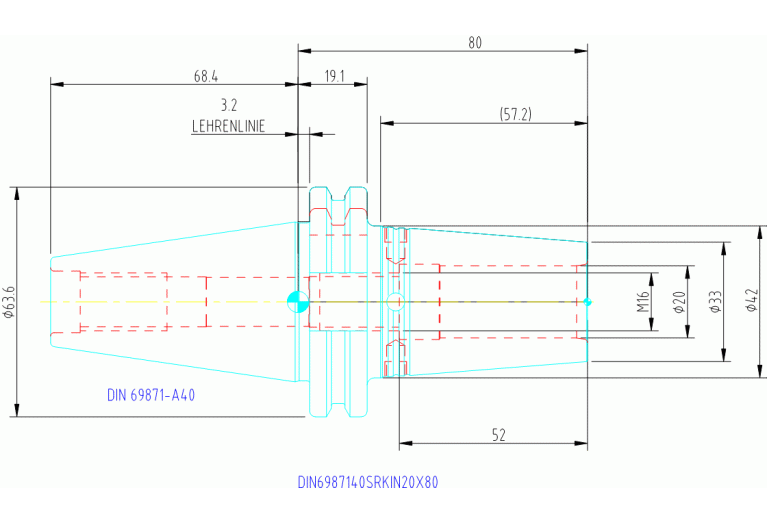 DIN6987140SRKIN20X80