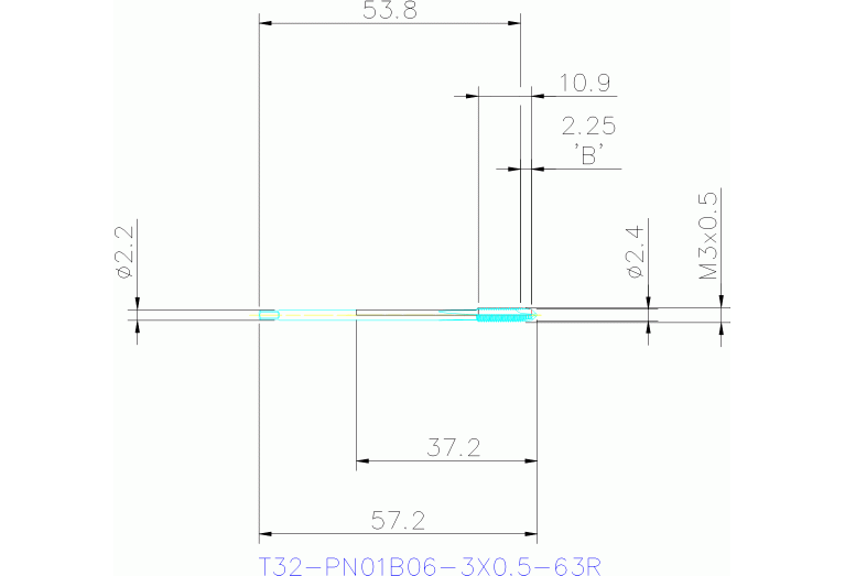 T32-PN01B06-3X0.5-63R
