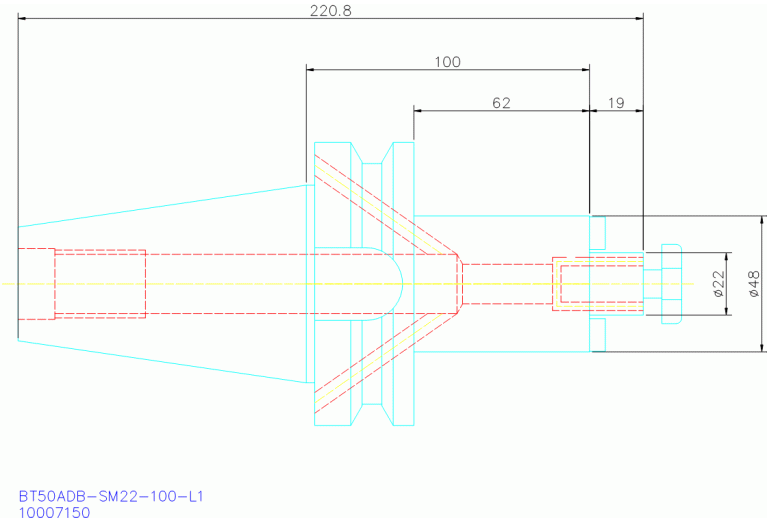 BT50ADB-SM22-100-L1